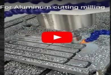 Aluminum cutting milling by CNC ROUTER