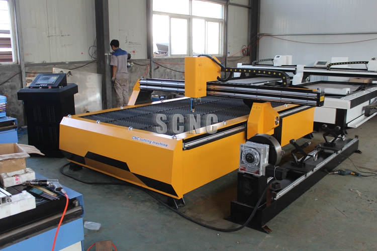 1530 100A Alimunm iron copper steel metal plasma cutting machine